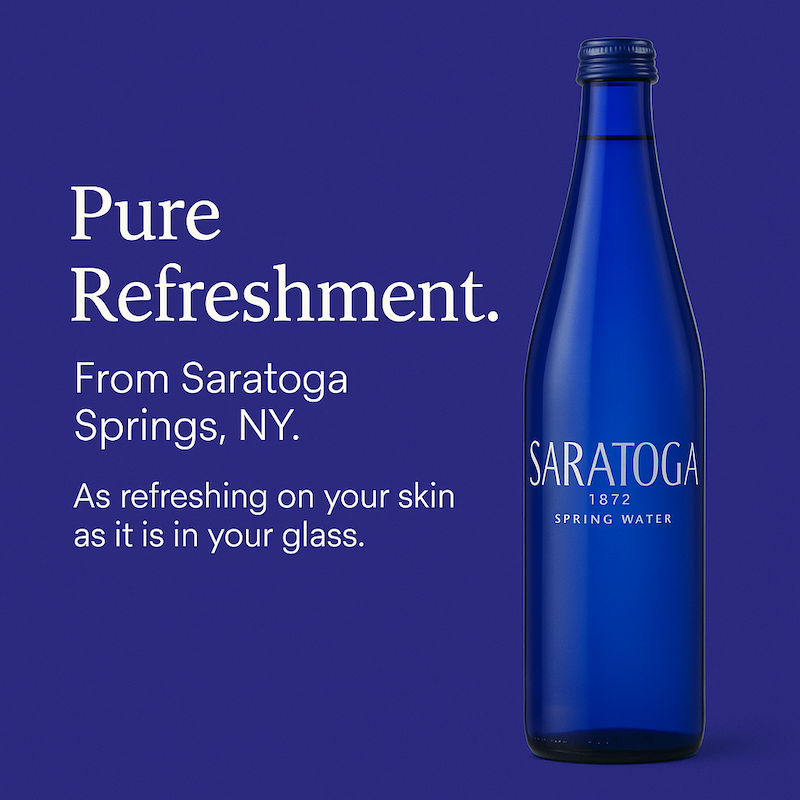 Why Saratoga Water Tastes So Good